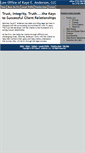 Mobile Screenshot of keandersonlaw.com